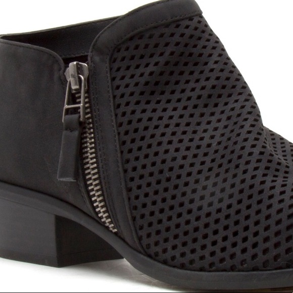 Last 3! Qupid Black Weekend-10 Ankle low heel Boot - Picture 4 of 6
